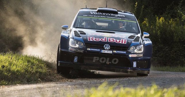WRC Germany: Ogier leads Volkswagen 1-2-3