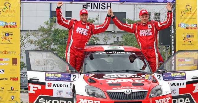 APRC Malaysia: MRF takes 1-2 finish, Gill second