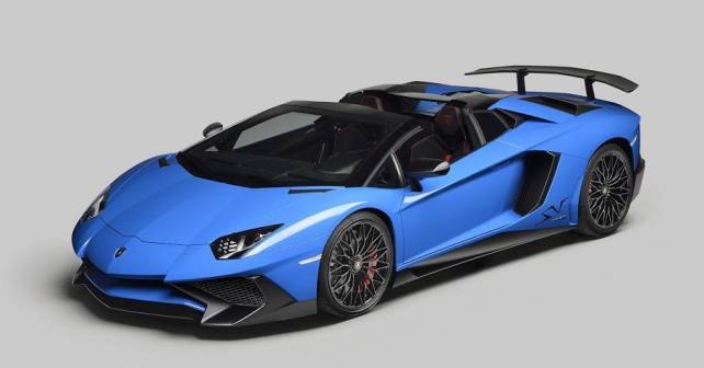 Lamborghini unveils 750 bhp Aventador Superveloce Roadster