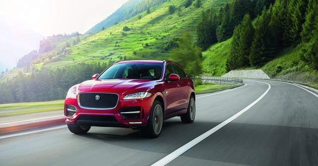 Jaguar F-Pace crossover unveiled at Frankfurt