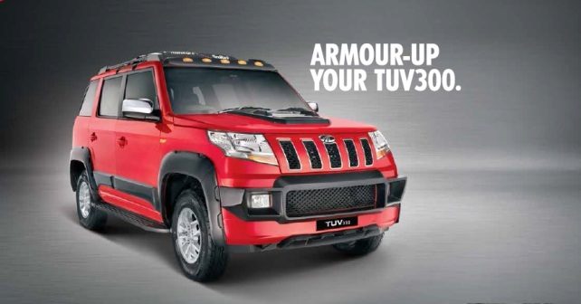 Mahindra spruces up TUV300 with accessories range