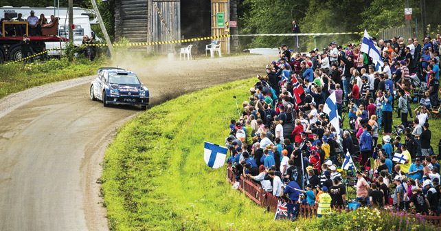 Latvala takes home win in WRC Rally Finland