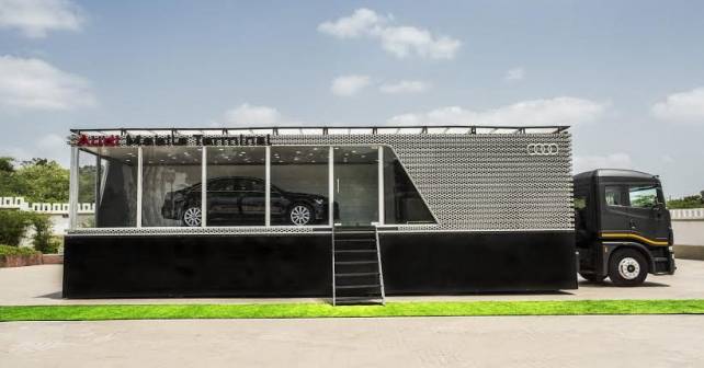 Audi opens mobile showroom