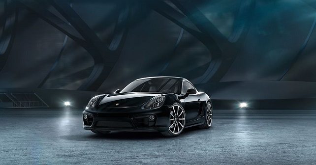 Porsche unveils Cayman Black Edition