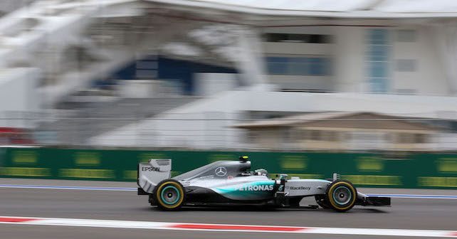 F1 Russian Grand Prix: Rosberg beats Hamilton for pole