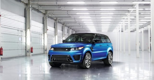 Range Rover Sport SVR now in India