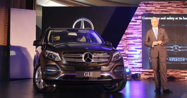 Mercedes-Benz GLE-Class launched at Rs. 58.90 lakh