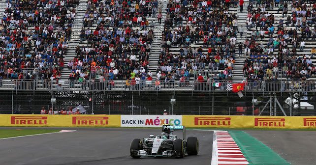 F1 Mexican Grand Prix: Rosberg beats Hamilton for fourth straight pole