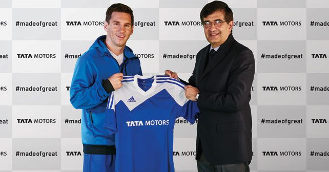 Lionel Messi becomes brand ambassador for Tata Motors