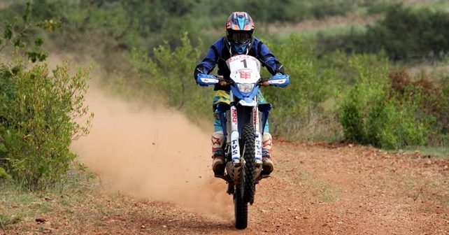 Aravind KP crowned motorcycle rally champion