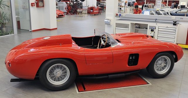Fangio's Ferrari sold for $28 million at an auction