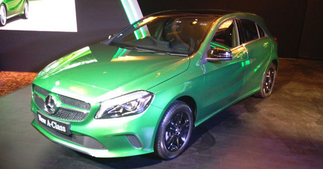 Face-lifted Mercedes-Benz A-Class Launched