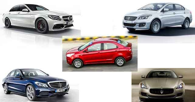 Top 5 Sedans launched in 2015