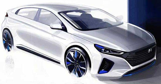 Hyundai reveals first renderings of new IONIQ Hybrid vehicle