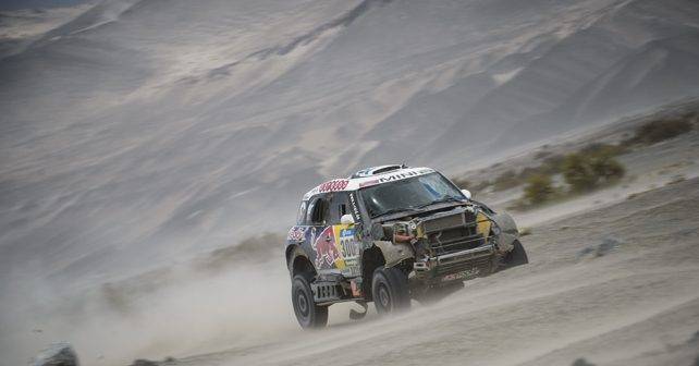 Dakar Stage 11: Al Attiyah wins stage, Loeb second