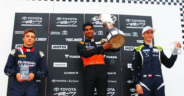 Daruvala scores first win in cars at Toyota Racing Series season opener