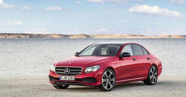 2017 Mercedes-Benz E-Class official images leaked