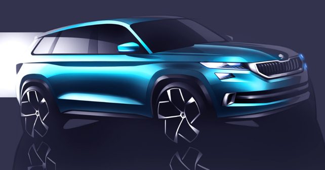 Skoda VisionS concept previews new six-seater SUV