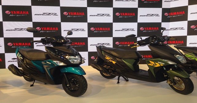 Yamaha unveils macho Cygnus Ray-ZR at Auto Expo 2016