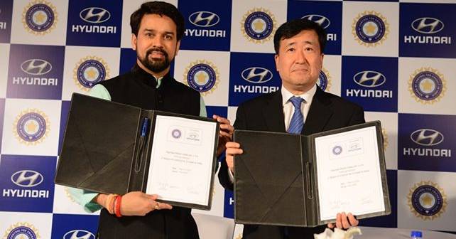 Hyundai Motor India now official partner of BCCI