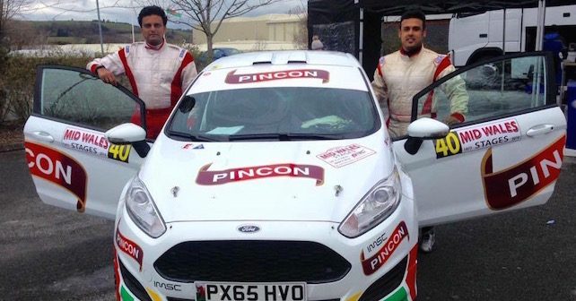 Ghosh and Naik take class podium in British Rally Championship