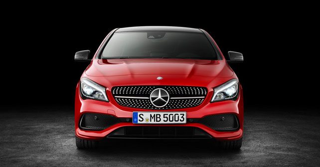 Mercedes-Benz CLA Class face-lift revealed