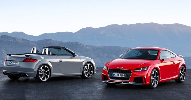 2016 Audi TT RS breaks cover