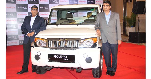 Mahindra Big Bolero pick-up truck launched