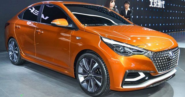 New 2017 Hyundai Verna concept unveiled in China