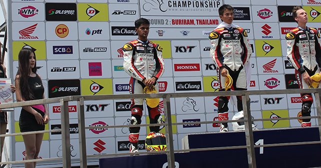 Hari Krishnan gets first international podium in ARRC