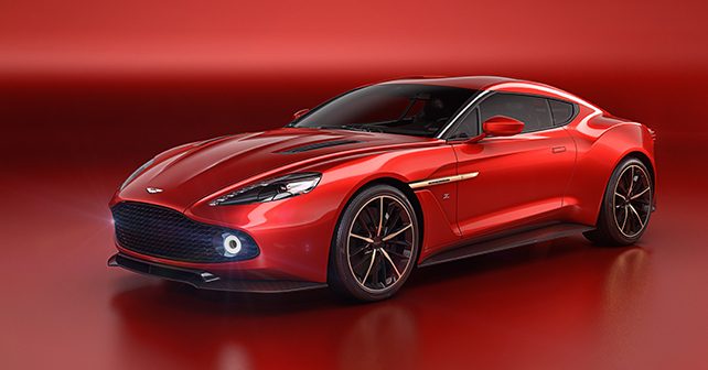 Aston Martin Vanquish Zagato concept unveiled