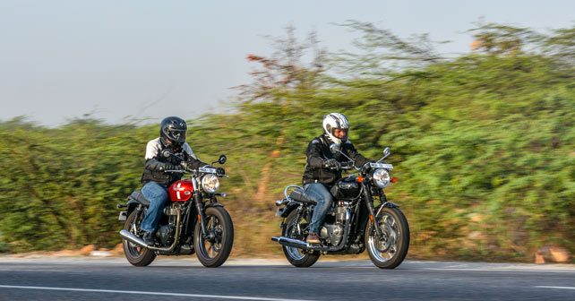 Triumph Bonneville T120 vs. Triumph Street Twin