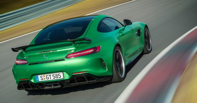 Mercedes AMG GTR rear