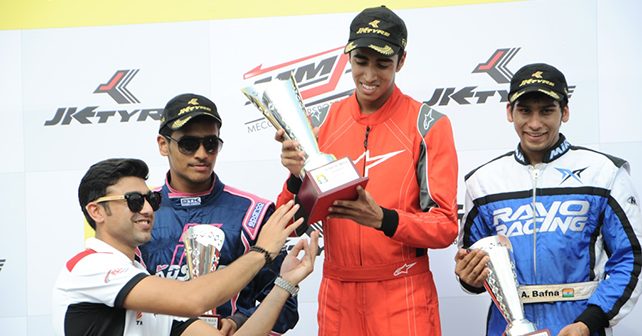 Donison dominates first round of National Karting Championship