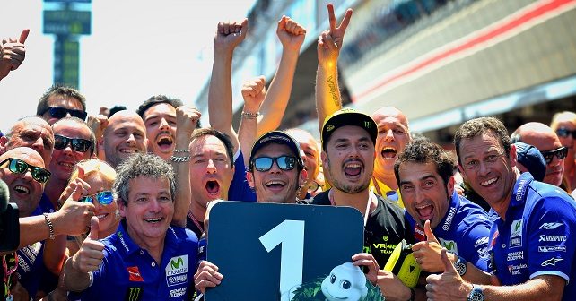 MotoGP 2016: Rossi masters tyres to win thrilling Catalan GP over Marquez