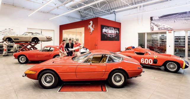 We pay a visit to Ferrari Classiche