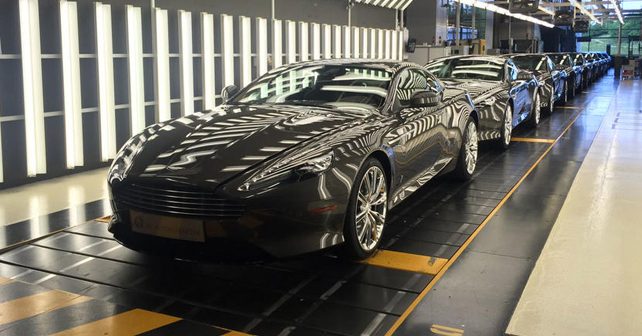 Aston Martin DB9 hits the end of the road