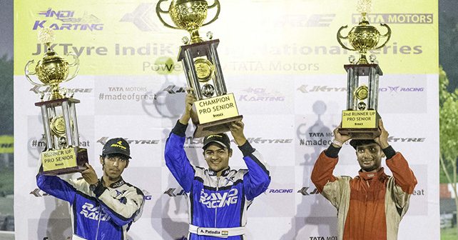 Aanjan Patodia crowned inaugural IndiKarting champion