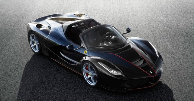 Ferrari reveals LaFerrari Aperta ahead of official debut