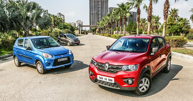 Datsun redi-GO vs Renault Kwid vs Maruti Alto 800: Comparison