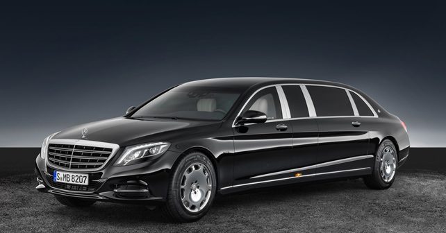 Mercedes-Maybach S600 Pullman Guard revealed