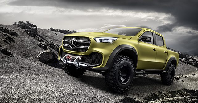 Mercedes-Benz X-Class Pick-Up Truck concept revealed