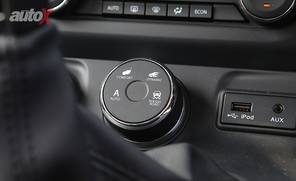 Tata Hexa image Driving Mode Selector