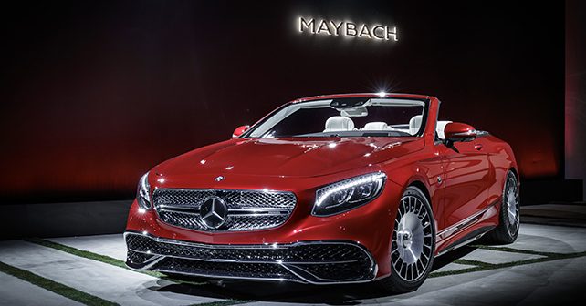 Mercedes-Maybach S650 Cabriolet unveiled at LA motor show