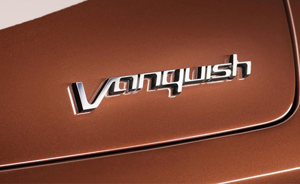 Aston Martin Vanquish exterior photo model and badging 100