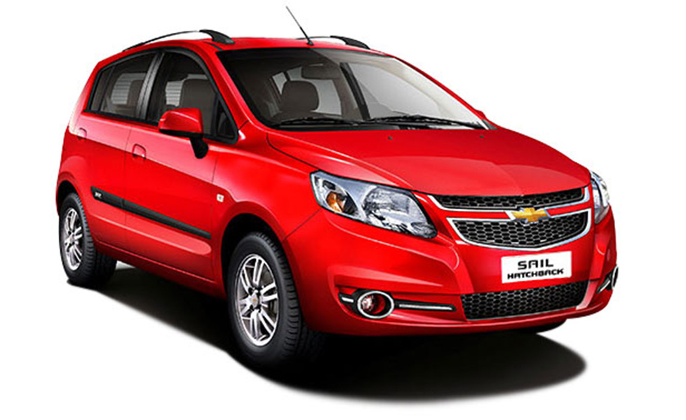 Chevrolet Sail Hatchback Exterior photo front right view 120