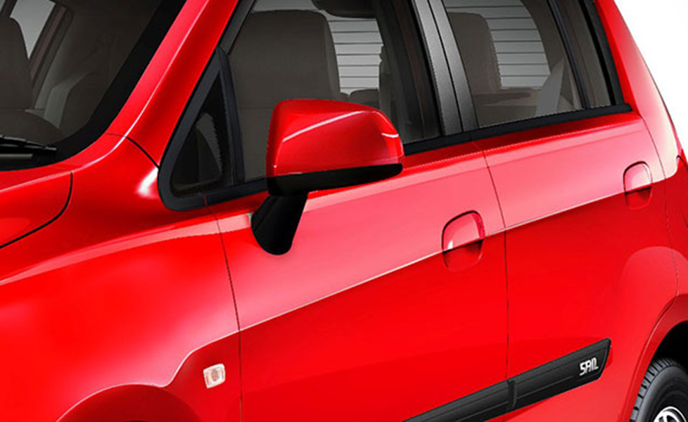 Chevrolet Sail Hatchback Exterior photo side mirror body 093