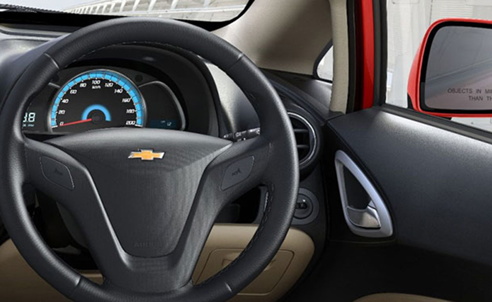 Chevrolet Sail Hatchback Interior photo steering wheel 054