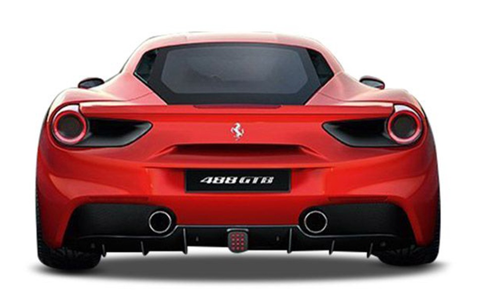 Ferrari 488 image rear view 119