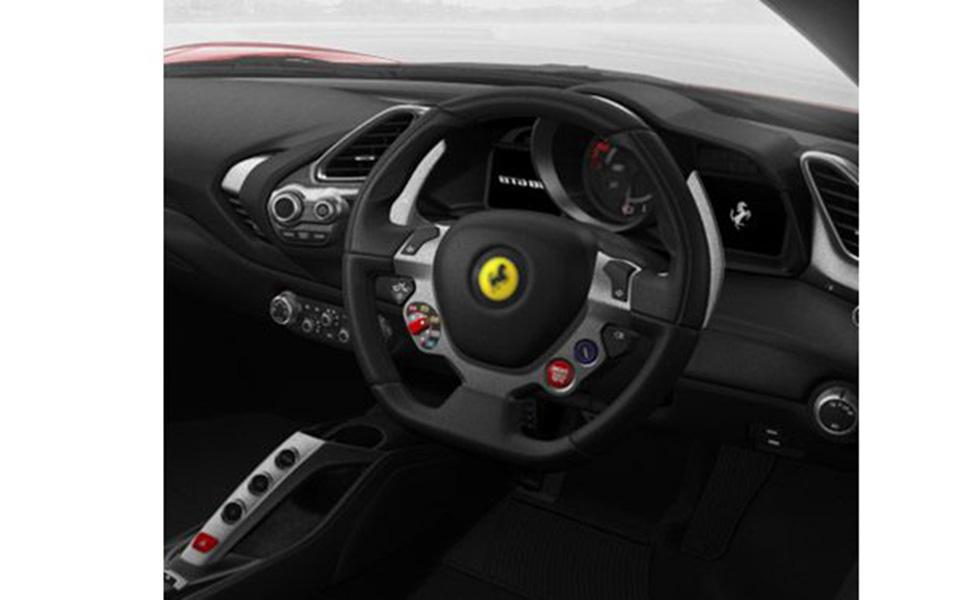 Ferrari 488 image steering wheel 054